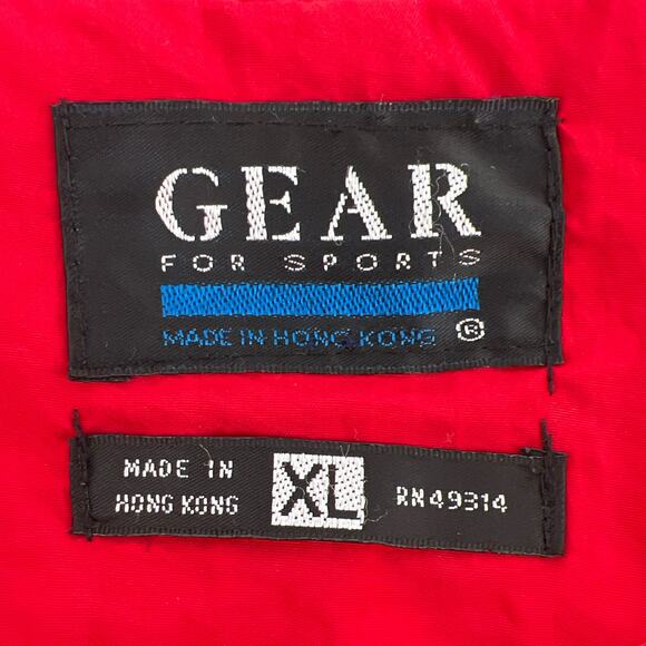 90s Jack Daniels Gear for Sports red windbreaker jacket 1990s vintage - Picture 6 of 8